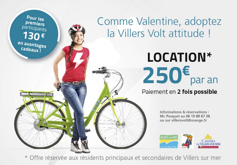 Villers Volt : Vélo électrique calvados